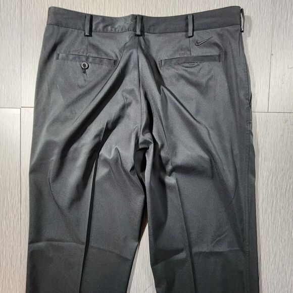 Nike Golf Dri-Fit Pants 34x34 ~ Polyester Spandex ~ Black - Picture 9 of 13